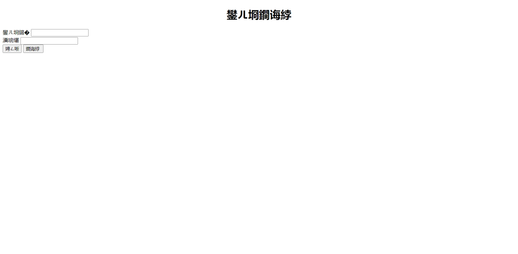 页面乱码